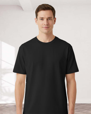 UNISEX OVERSIZED BOX T-SHIRT (BLACK)