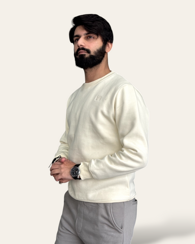 UNISEX IVORY SWEATSHIRT