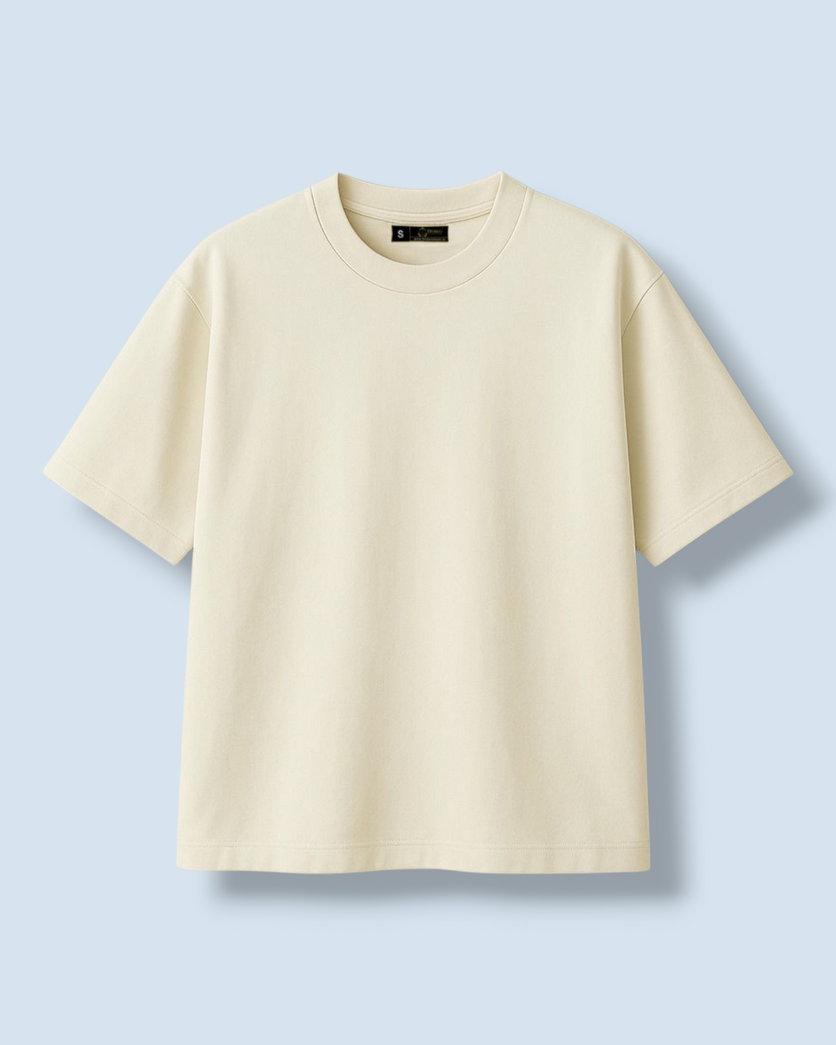 UNISEX OVERSIZED BOX T-SHIRT (IVORY)