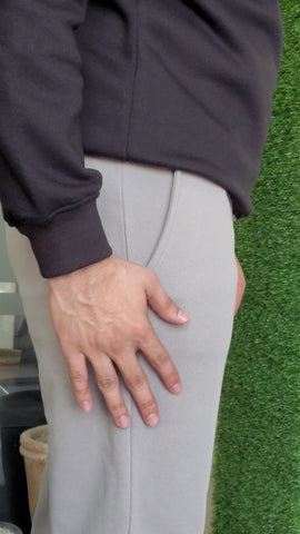 UNISEX GREY STERLIN TROUSERS